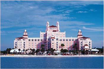 The Don Cesar (Maps 4 & 5) Built in 1924 by Thomas Rowe, the Don Cesar fulfilled his dream to build a pink castle. The Don has hosted a number of rich and famous guests, including F.