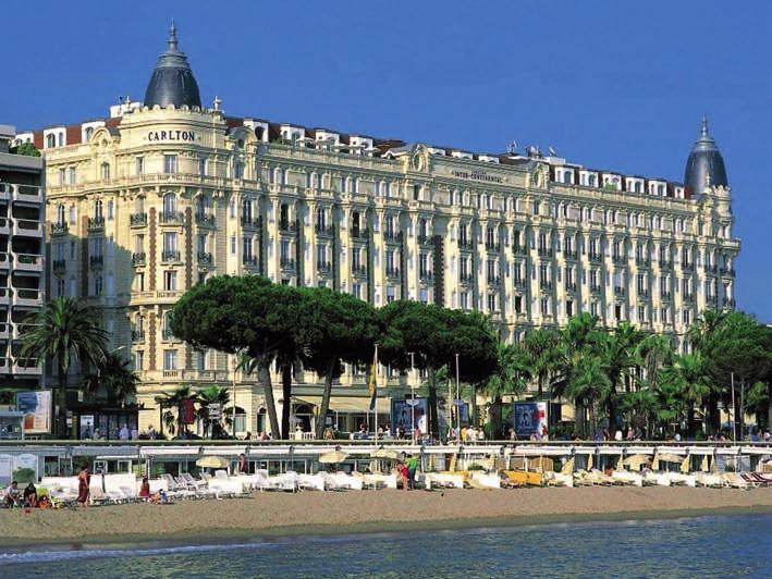 Reach CANNES driving by the Croisette boulevard to the film festival Palace and feel like a star walking up the world
