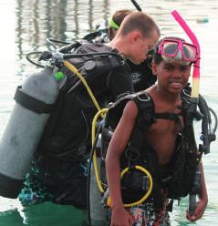 adventure, which will apply toward the hours needed for a SCUBA certification.