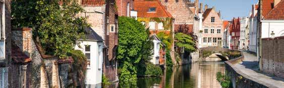 We ll travel by minibus to Ostend and settle into our hotel before taking the short train ride into Bruges to explore the historical town, enjoy a sightseeing tour in a horse drawn carriage and
