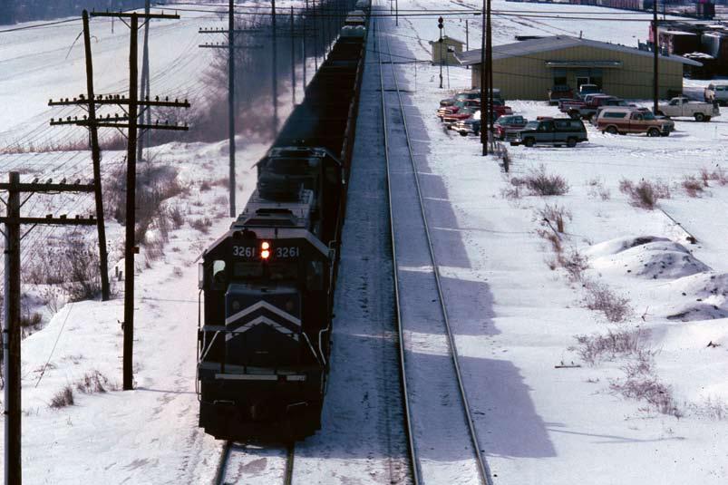 MP trains did not stop here for a crew change, but instead ran through to Poplar Bluff where the crew change was made.