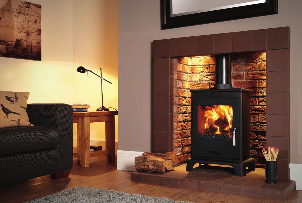 Flavel Dalton Multifuel Stove 78.8%+ Efficiency Flavel Dalton Multifuel Stove The Flavel Dalton Multifuel Stove is a compact, intelligent stove with patented cast steel construction.