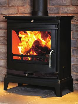 The Rochester 7 is also suitable of use in Smoke Control Areas, as recoended by DEFRA and can operate at a maximum heat output of 6.8kW making it ideal for medium to large rooms.