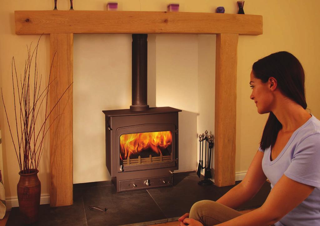 Clean burn efficiency All Woodwarm stoves feature our advanced clean burn air wash system that keeps the glass clear at all times, even at low