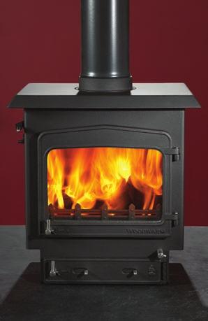 Woodwarm Fireview stoves epitomise the design detail of an efficient air washed clean