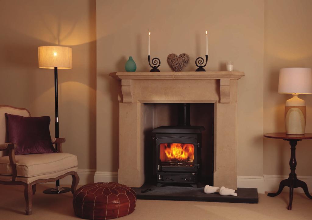 Stylish modern living A wood burning stove has become a "must have" feature for stylish modern living.