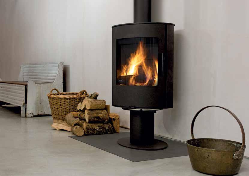 The Lawley is also a Smoke Exempt stove, so it is fully approved to burn wood in smoke