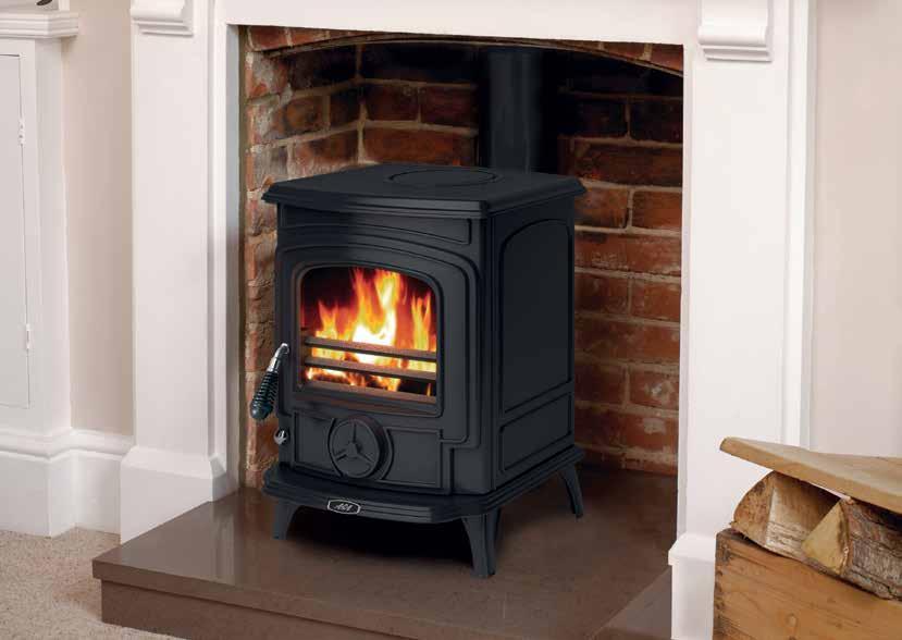 The low particulate emissions from the SE model ensure that it is fully approved to burn wood and solid fuel in smoke exempt zones (typically associated with urban centres of