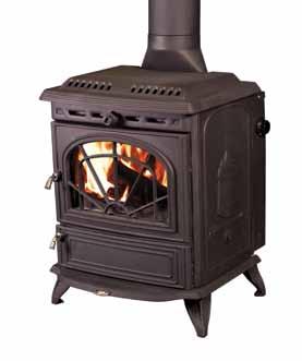 minsterley As one of our larger stoves, the Minsterley not only provides central heating but also generates a plentiful source of hot water for your home, with a nominal heat output of 7.
