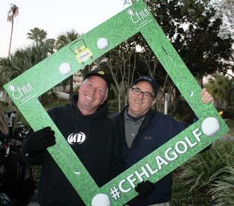 CFHLA VIP Member Mark Moravec of Bags Parking & Guest Services with CFHLA Board Member David