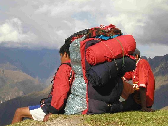 2001 2002 to 2005, Inka Porters Project linked to Tourism