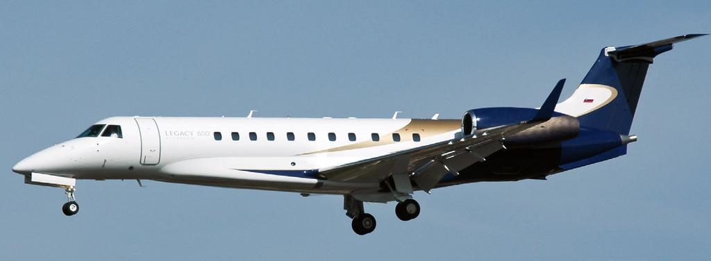 2007 EMBRAER LEGACY 600 Serial Number 14501008 Registration OE-IFF (formerly S5-ABL) Reduced Asking Price: $4,950,000 USD Aircraft Brokerage and Asset Advisory www.colibriaircraft.