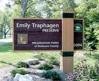 Emily Traphagen Preserve 12 miles away from Delaware 72 acre Park and Preserve 1) Take Rt. 42 south/west to Rt. 257/Riverside Dr. 2) Turn left onto Rt.