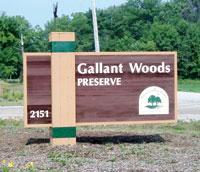 Gallant Woods Preserve and Gallant Farm Preserve 6 miles away from Delaware 250 acre combined Park and Preserve 1) Take Rt. 37 west/spring St. to Troy Rd. 2) Turn right onto Troy Rd.