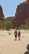 5 hours Alice Springs and Olive Pink Botanical Gardens, Australia s only arid zone botanical gardens or take a journey out to the West MacDonnell Ranges to take a refreshing swim in the natural