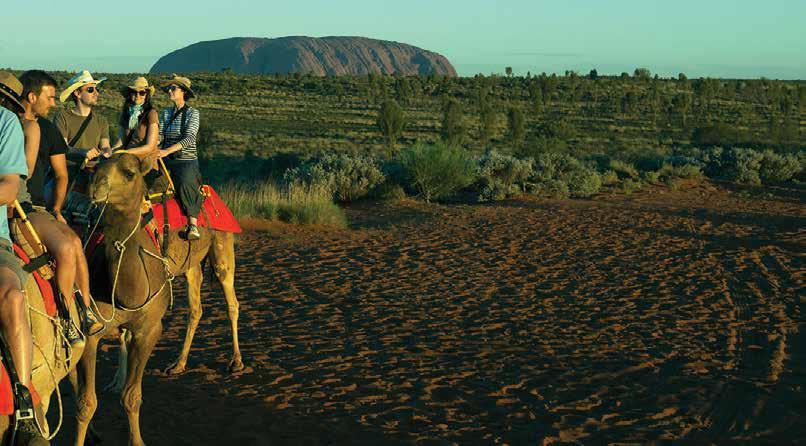 WEST MACDONNELL RANGES TO TENNANT CREEK AND DEVILS MARBLES 4.5 hours 1.5 hours KINGS CANYON PALM VALLEY 1.5 hours KATA TJUTA ULURU 3 hours 4 hours Uluru & Kings Canyon Drive - 4-4.
