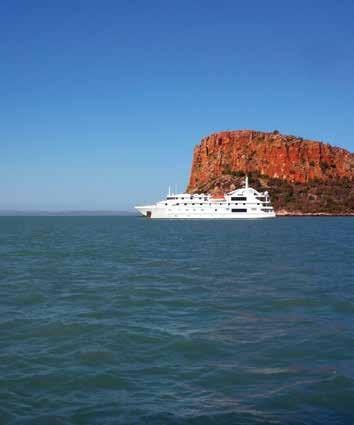 Discover Cruising in the Top End! Discover The Ghan! Darwin CRUISE JOURNEYS BROOME Top End Cruising Map shows the main stopover points for Kimberley cruising.