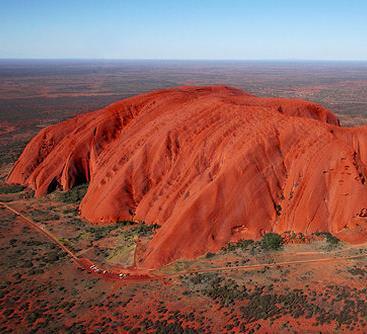 On arrival at Uluru, collect your hire car and make your way to the Sails in the Desert Hotel for one night in a superior room (breakfast).