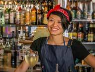 Hospitality Experienced hospitality workers are in high demand from May to October.