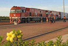 Holiday Ideas Rail Rail journeys are a brilliant way to cover the vast distances of the Northern Territory s terrain. Sit back and enjoy the ride. Visit www.territorydiscoveries.
