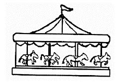 The antique carousel was purchased from the Excelsior Amusement Park that operated for five decades in the city of Excelsior, just west of Minneapolis.