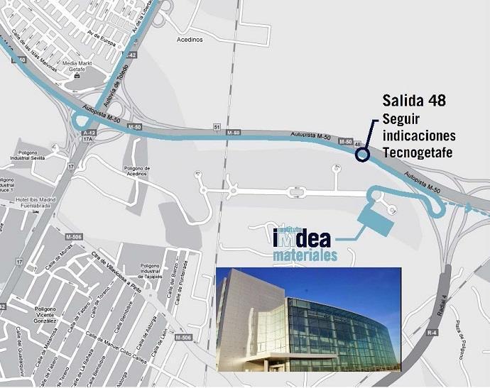 About the Conference Location and Accommodation How to arrive to IMDEA Materials Institute IMDEA Materials Institute is located at the Scientific and Technological Park of the Polytechnic University