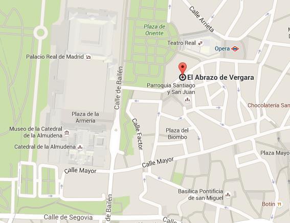 El abrazo de Vergara Address: Calle de Vergara, 10,