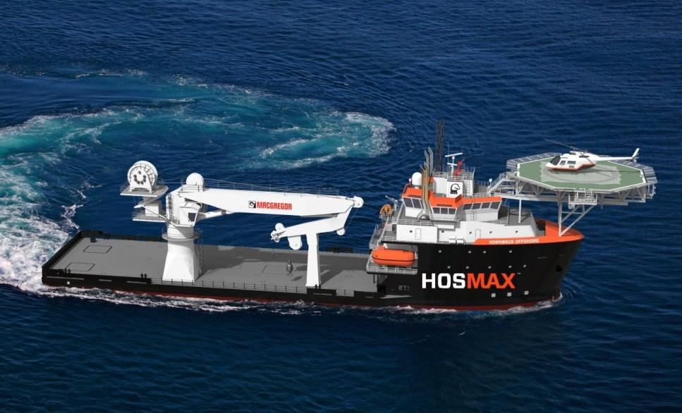 She comes with a long-reach offshore crane and a permanent heave compensated gangway system for safe and easy access to and from offshore installations.