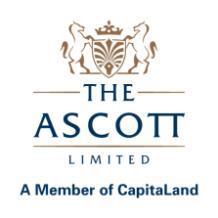 Overview Of The Ascott Limited Ascott s Business Model Pipeline of assets with first right of refusal Serviced Residence