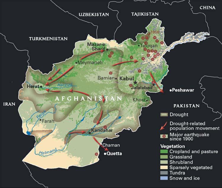 meri že iztrebljena. Alpska tundra se pojavlja predvsem na večjih nadmorskih višinah centralnega in vzhodnega dela države.