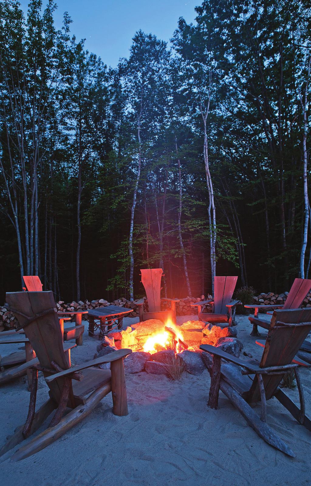 Travel Hidden Pond, Kennebunkport, ME GUT TER CREDIT Reclaim the glory days of summer camp at this 60-acre resort, with amenities like Frette sheets, stone fireplaces and outdoor showers.