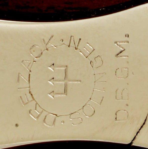 forks marked DREIZACK DBGM GERMANY, and a combination