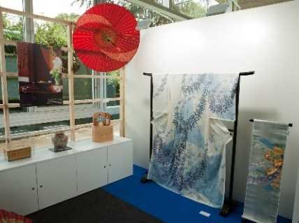 presence of UNESCO Creative Cities, Japanese creative cities conducted promotional activities at UNESCO Headquarters to showcase Japanese culture.