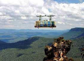 Heritage-listed Blue Mountains.