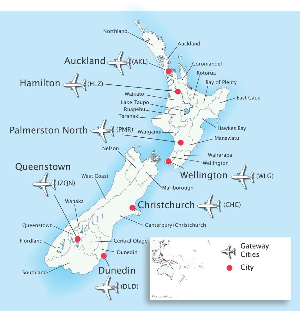US 24731 v2 Assessment Schedule APPENDIX 3: Map of New Zealand
