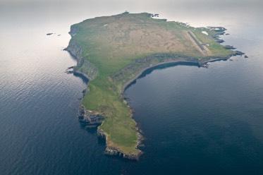 Fri 1: The small island of Grimsey is home to fewer than 100 people and more than a million seabirds.