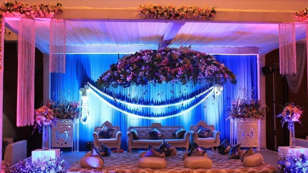 Indoor Wedding Setup at Jaypee