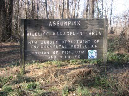 The Millstone Township Greenway Loop ( Assunpink Trail ) crosses Stagecoach Road and into the Assunpink Wildlife Management Area where they eventually link at Mitchell Road.