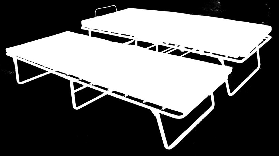 STAND UP BED Dimensions (laying down) Length 1950 Width 985 Height