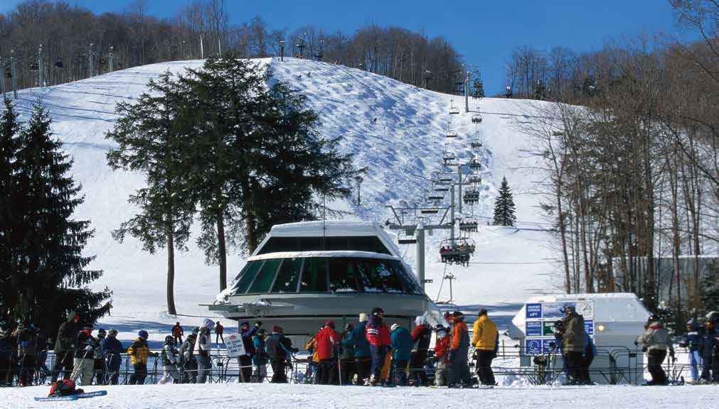 You ll enjoy one of the longest ski runs in Michigan at 1.