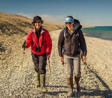 Adventure Options Included Activities HIKING Hiking is a great way to appreciate the immense windswept landscapes of the Arctic.