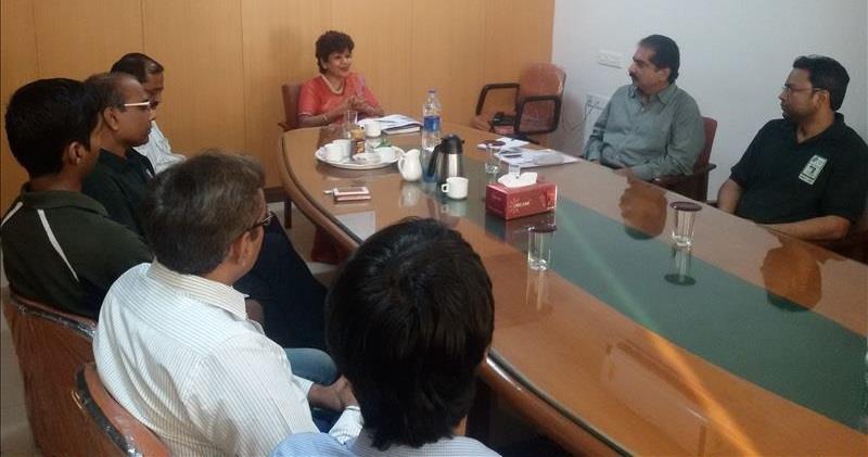 On 17 th March, Director [HR&CA] visited IP, Navi Mumbai and other units in the western region.