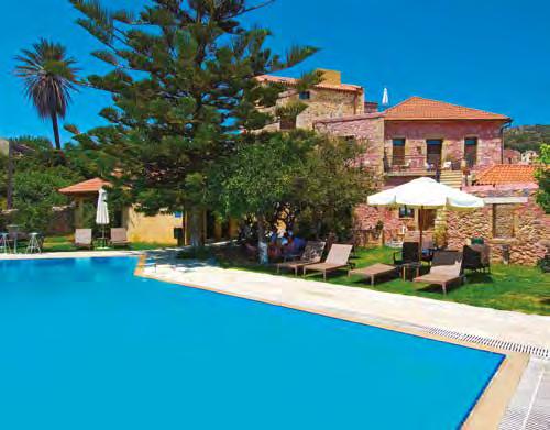 ACCOMMODATION Spilia Village Hotel Spilia Village Kolimbari Chania 73006 Tel: 0030 2824 083300 The Spilia Village is a luxury traditional hotel with a Greek 4-star rating.