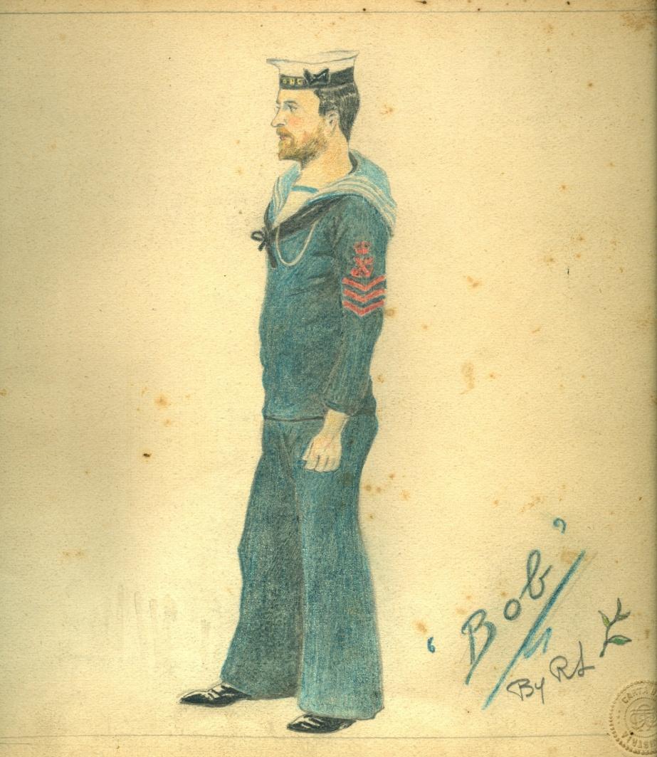 Torpedo Man Bob Sims, who was later drawn by Reginald