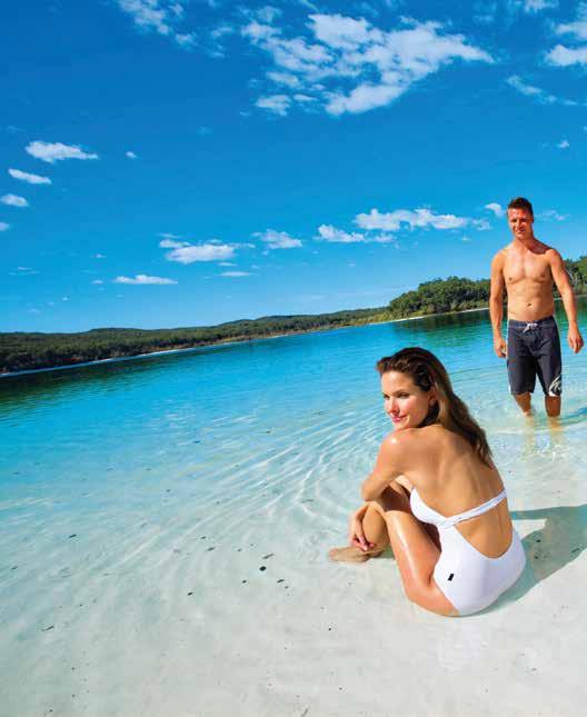 ITINERARY 1 ISLAND ESCAPES 12 DAYS/ 10 NIGHTS SPECIAL ADVERTISING SECTION DAYS 1-5 After a short flight to Hervey Bay from Brisbane, you re off by ferry to spectacular Fraser Island.