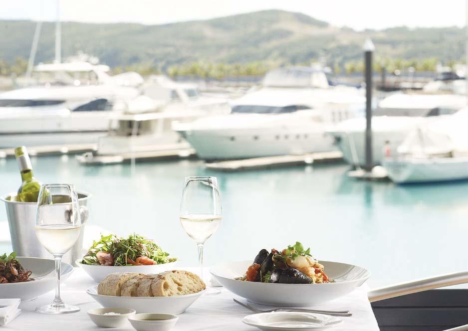bommie restaurant Located at the Hamilton Island Yacht Club, Bommie is a celebration of all that is new on Hamilton Island.