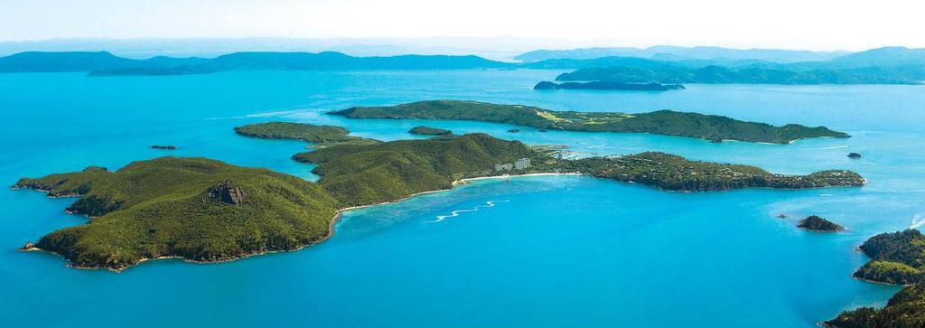 Hamilton Island is situated right at the edge of one of the world s seven natural wonders the Great Barrier Reef.