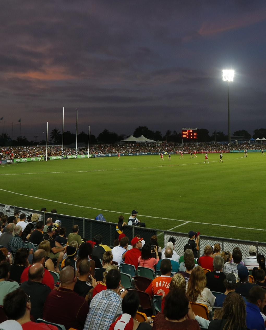 ENTERTAIN YOUR GUESTS 2014 sees AFL Cairns and Cazalys Stadium host its fourth Toyota AFL Premiership match and for the first time we welcome the Western Bulldogs to Far North Queensland to take on