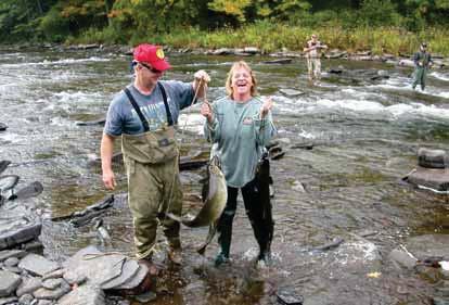 Anglers seeking that record-breaking salmon or trout, the ever-popular walleye, bass, perch or other species can expect to have an enjoyable fishing experience.