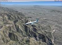 At the same time, we descent to our final altitude of 2000 feet to capture the ILS for runway 09.